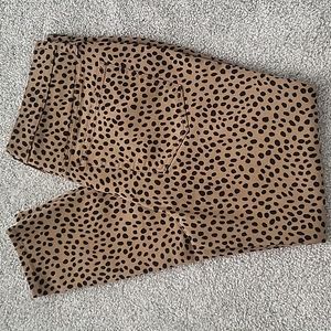 J Crew patterned jeans